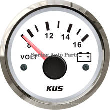 Popular 52mm Voltmeter Voltage Gauge 12V/8-16V with Backlight